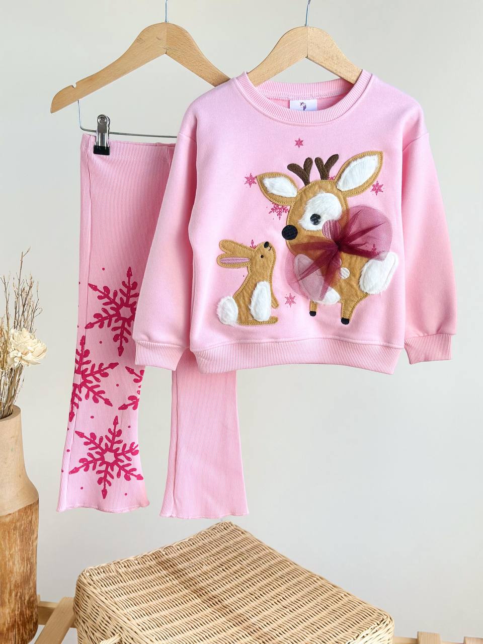Reindeer Cotton Set