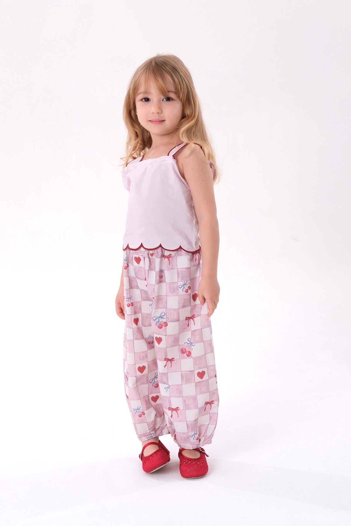 Sweet Cherry Check Balloon Set