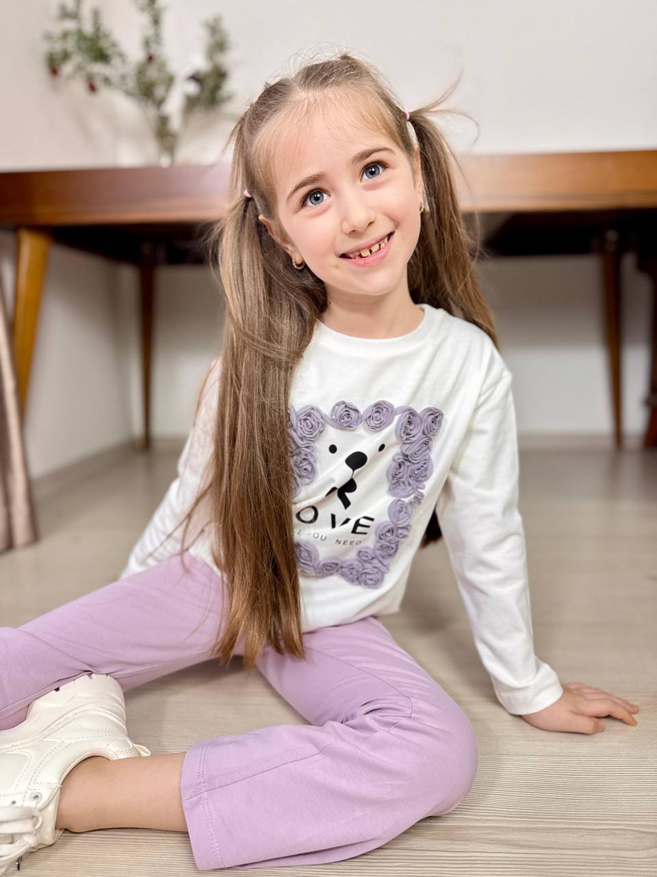 Purple Teddy Set