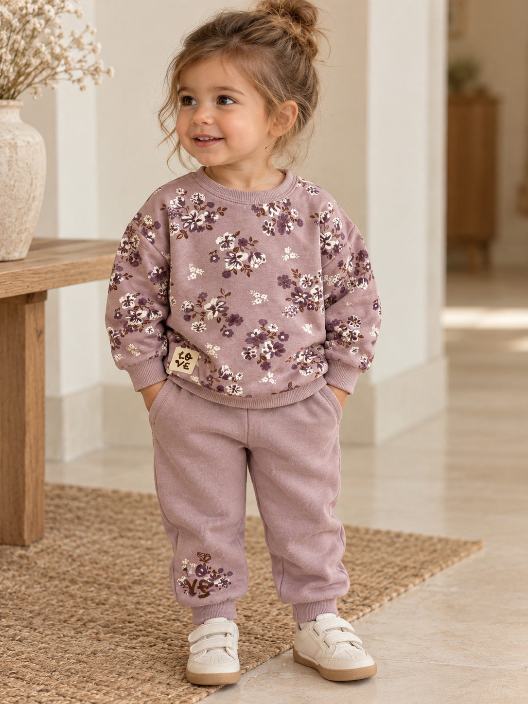 Flowers Joggers Set