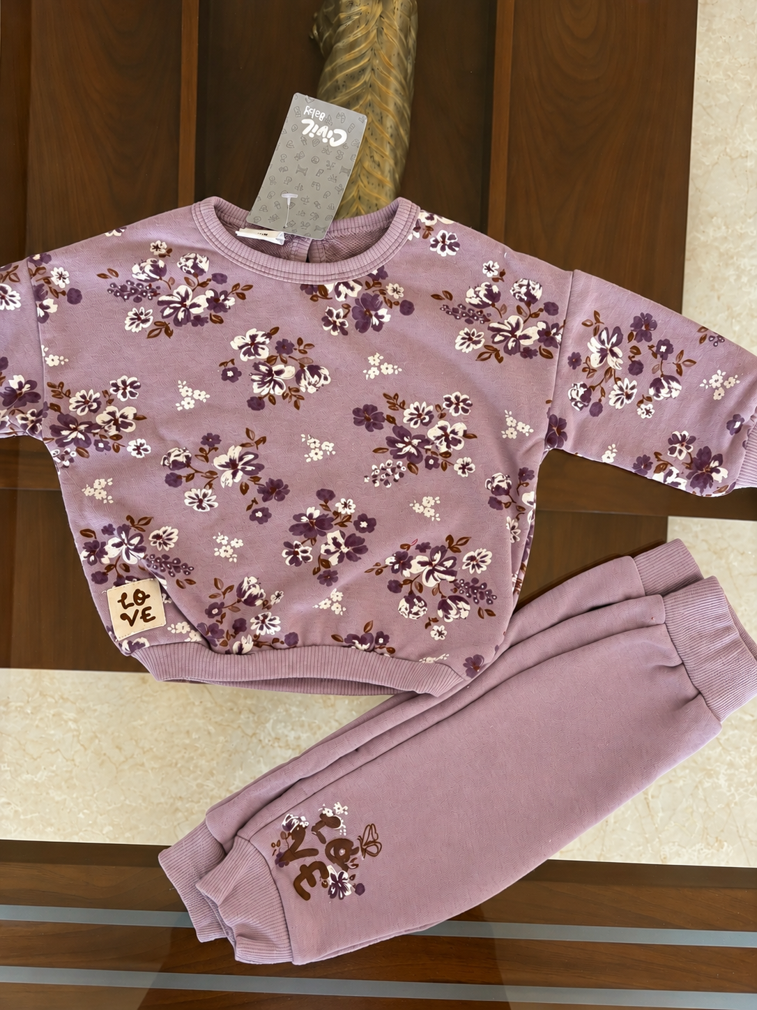 Flowers Joggers Set