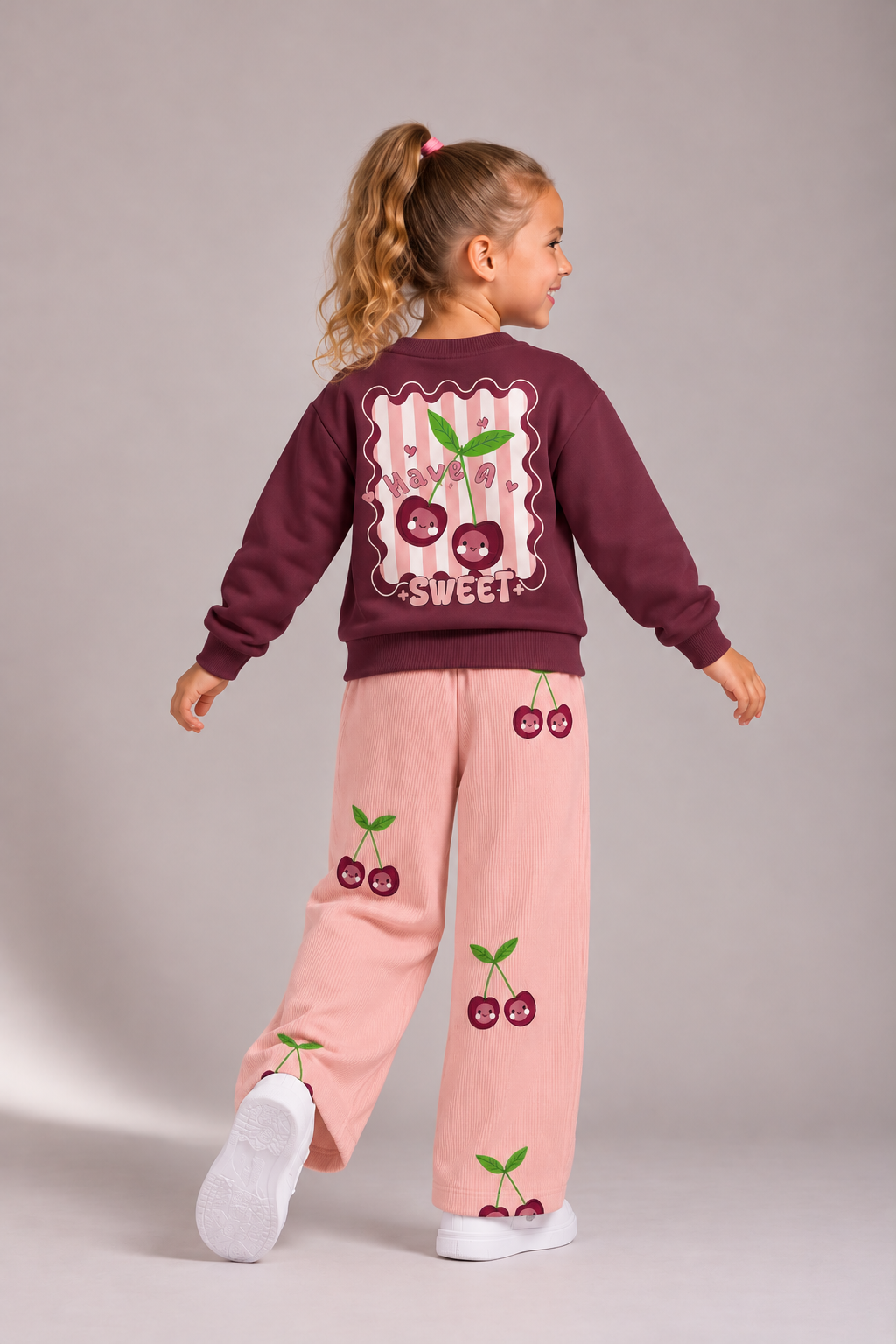 Plum & Peach Cherry Set
