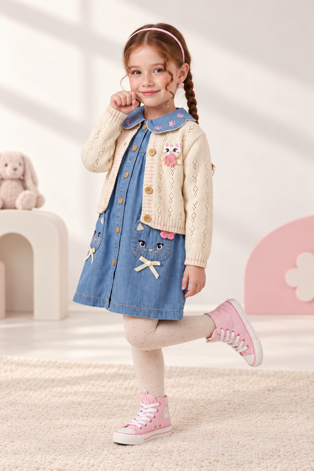 Denim Dress & Jacket