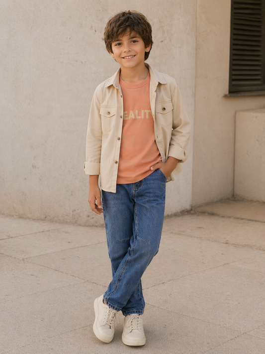 Cargo, Tshirt and Shirt Set