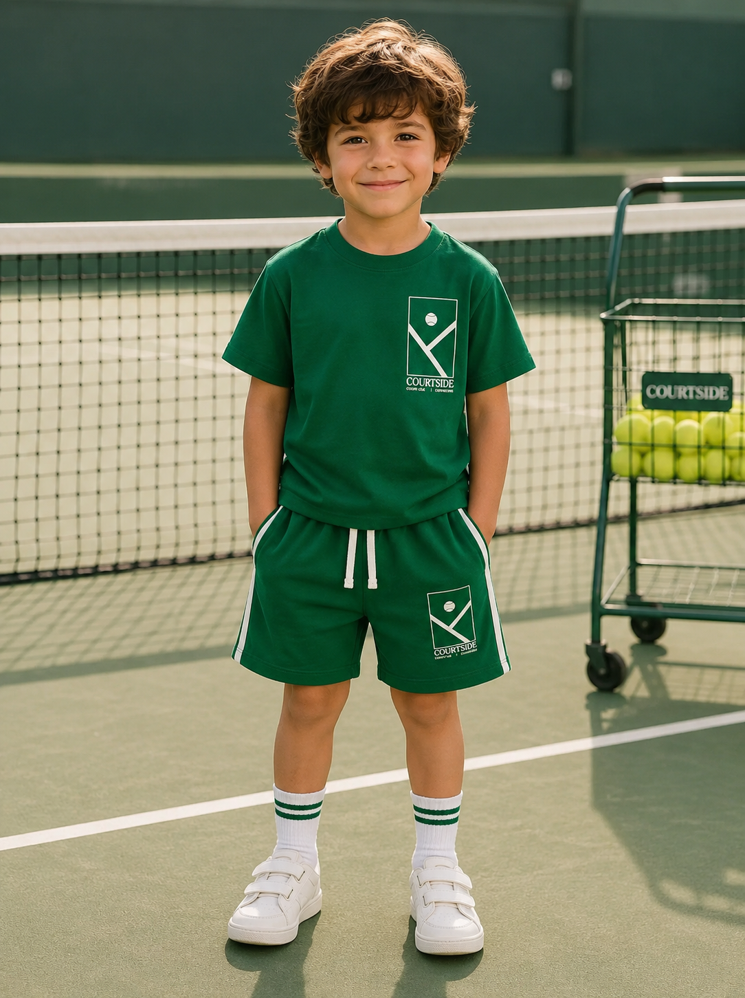 Green Tennis Courtside Set