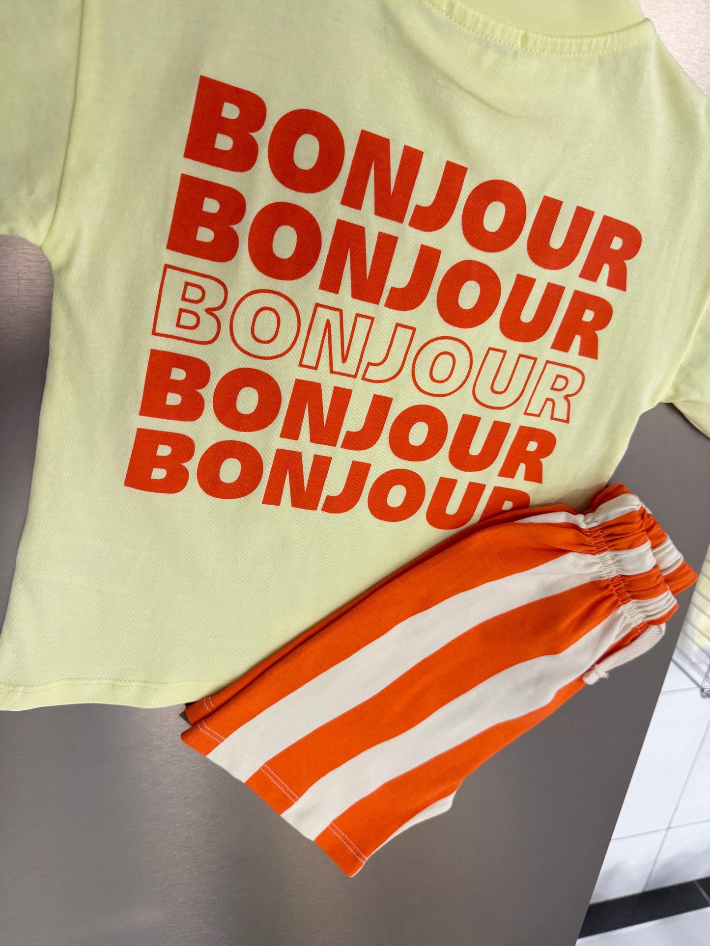Laciel Paris Bonjour Striped Set