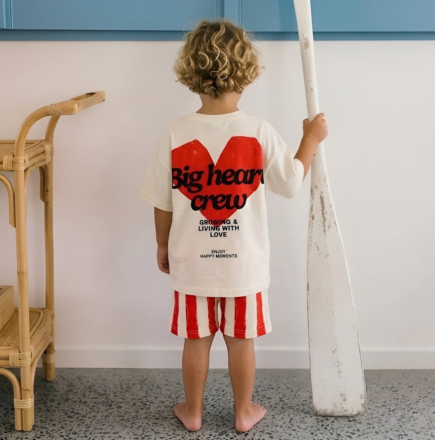 Big Heart Crew Set