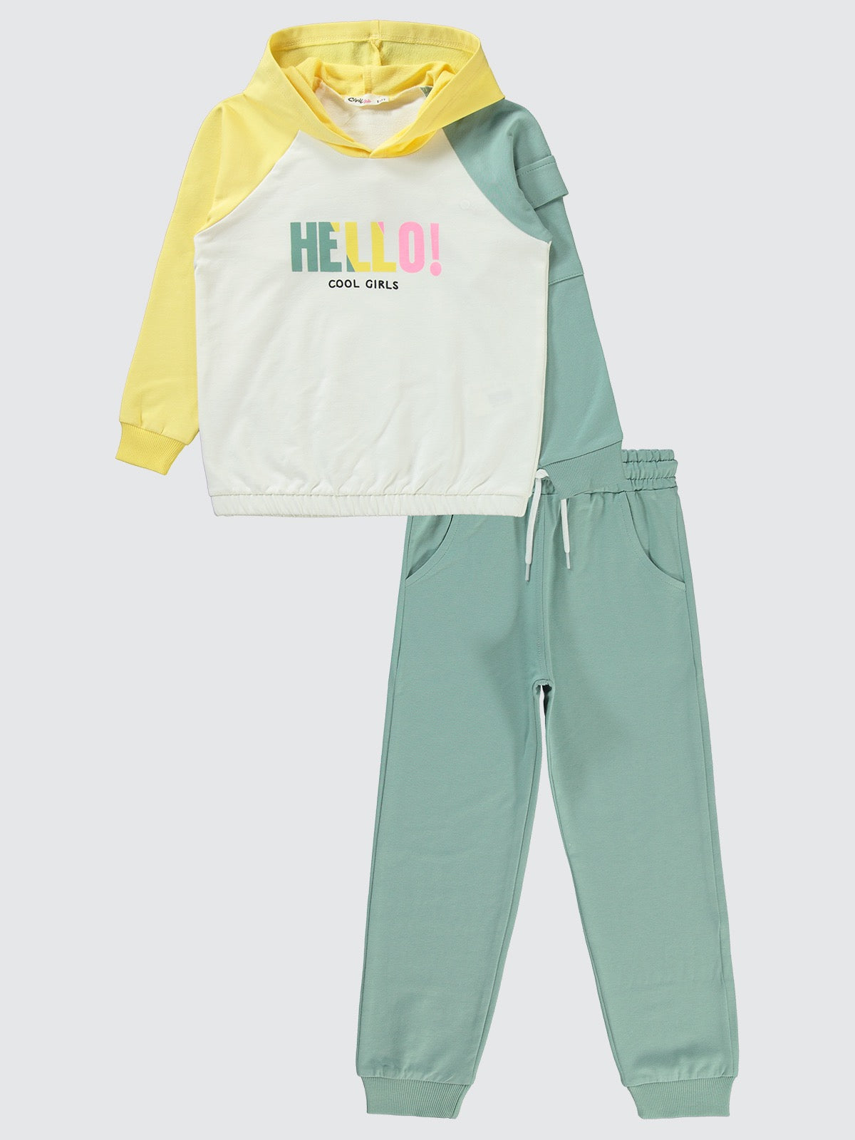 Hello Cool Girls Colorblock Set