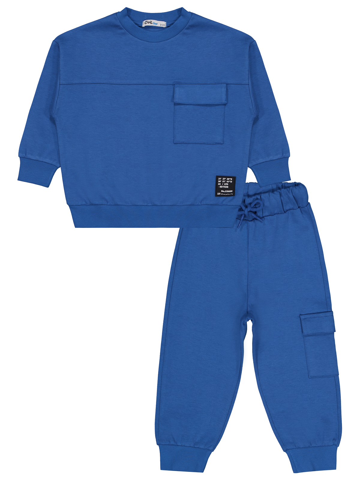 Blue Cargo Tracksuit