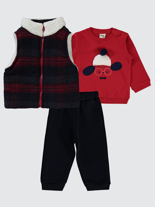 3 piece gilet Set