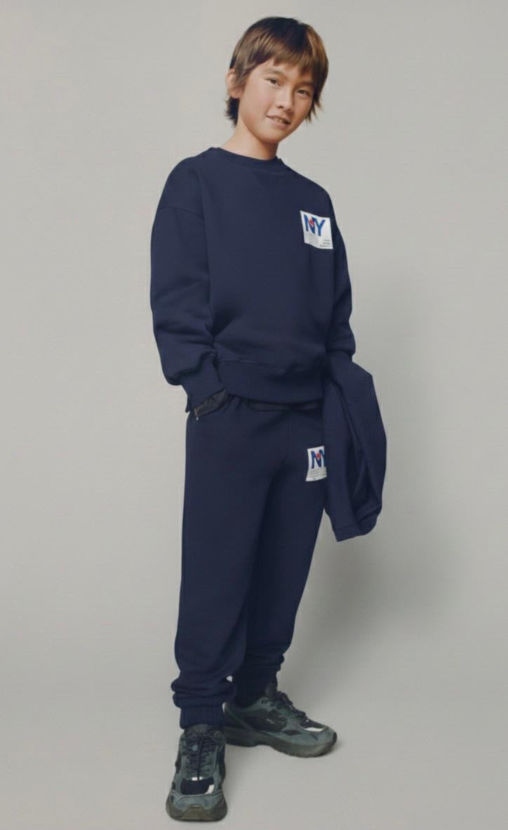 NY Basic Navy Joggers Set
