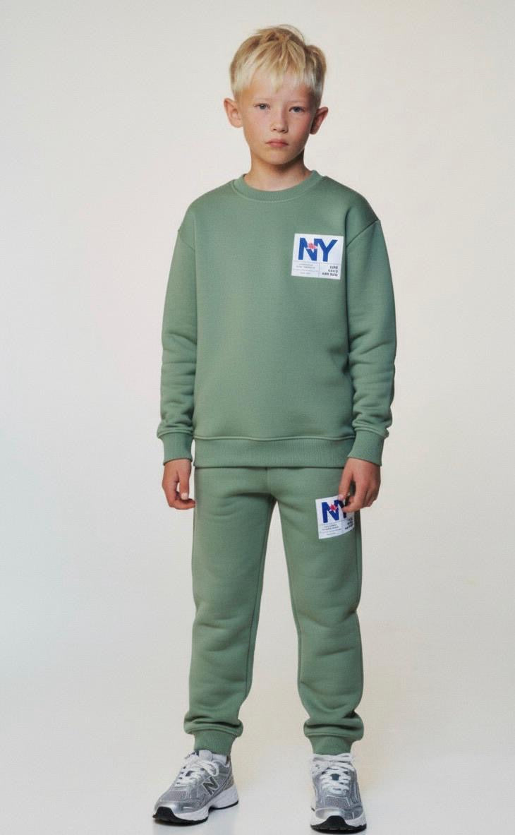 NY Basic Mint Joggers Set
