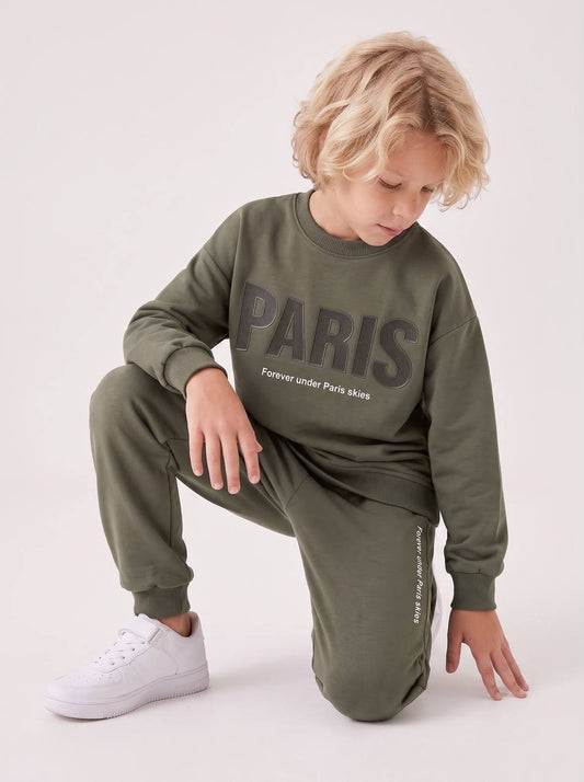 Paris Green Tracksuit
