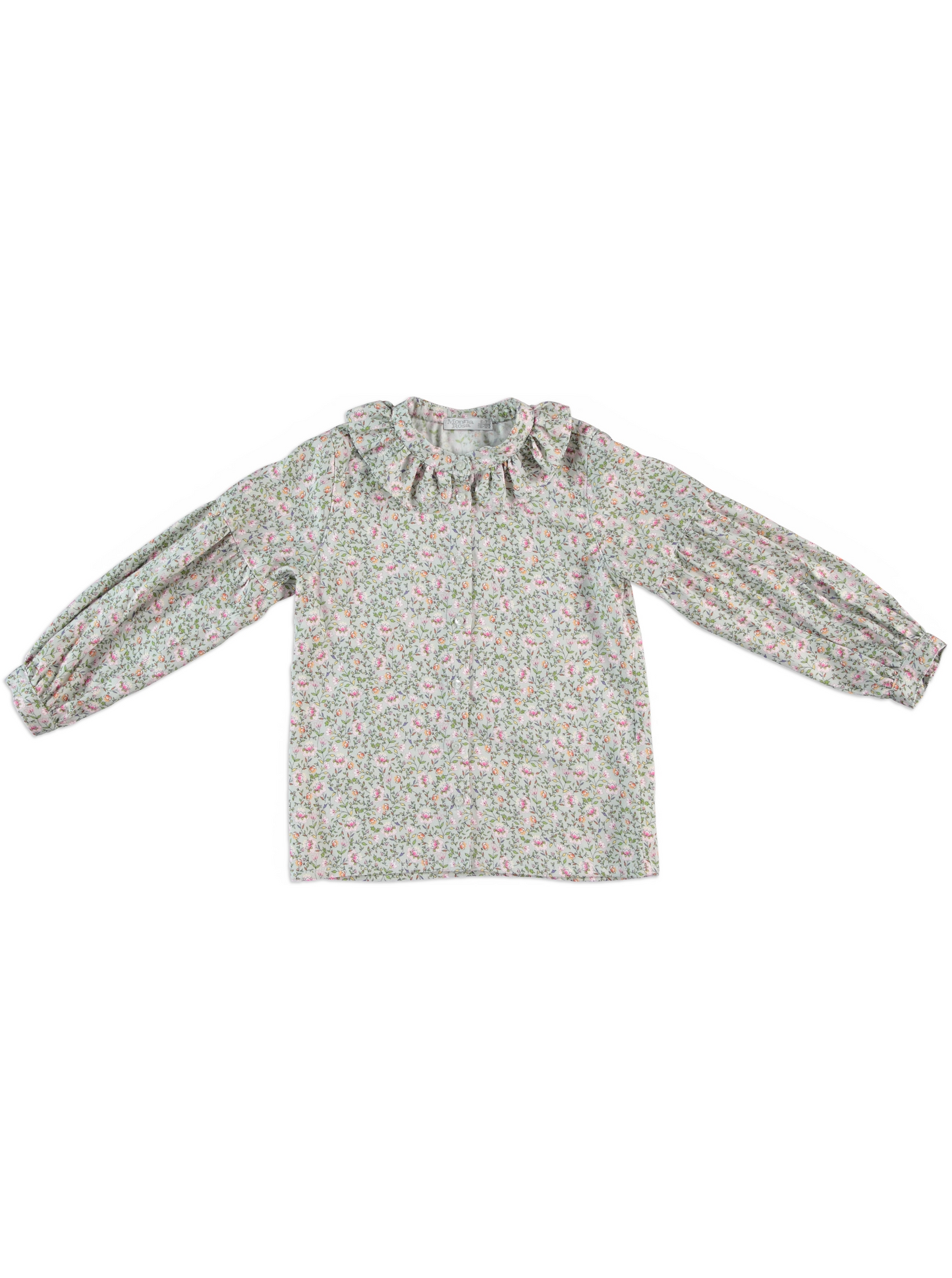 “Sage Blossom” Layered Dress