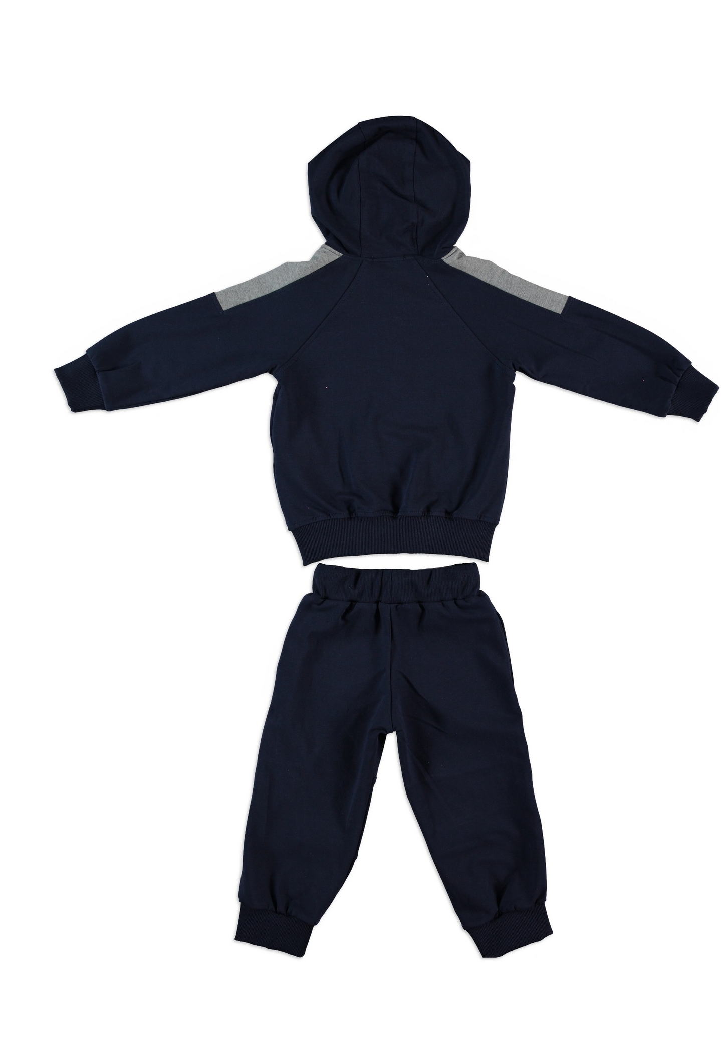 Navy Hooded Tracksuit Set