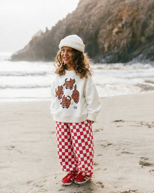 Cats Checkered Set