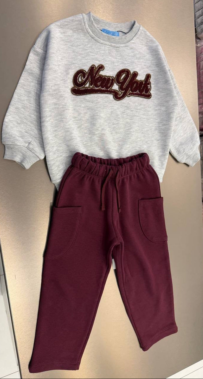 Laciel New York Burgundy Set