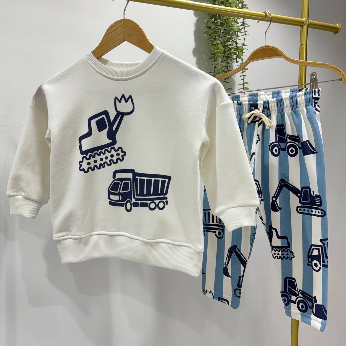 Excavator Blue Set