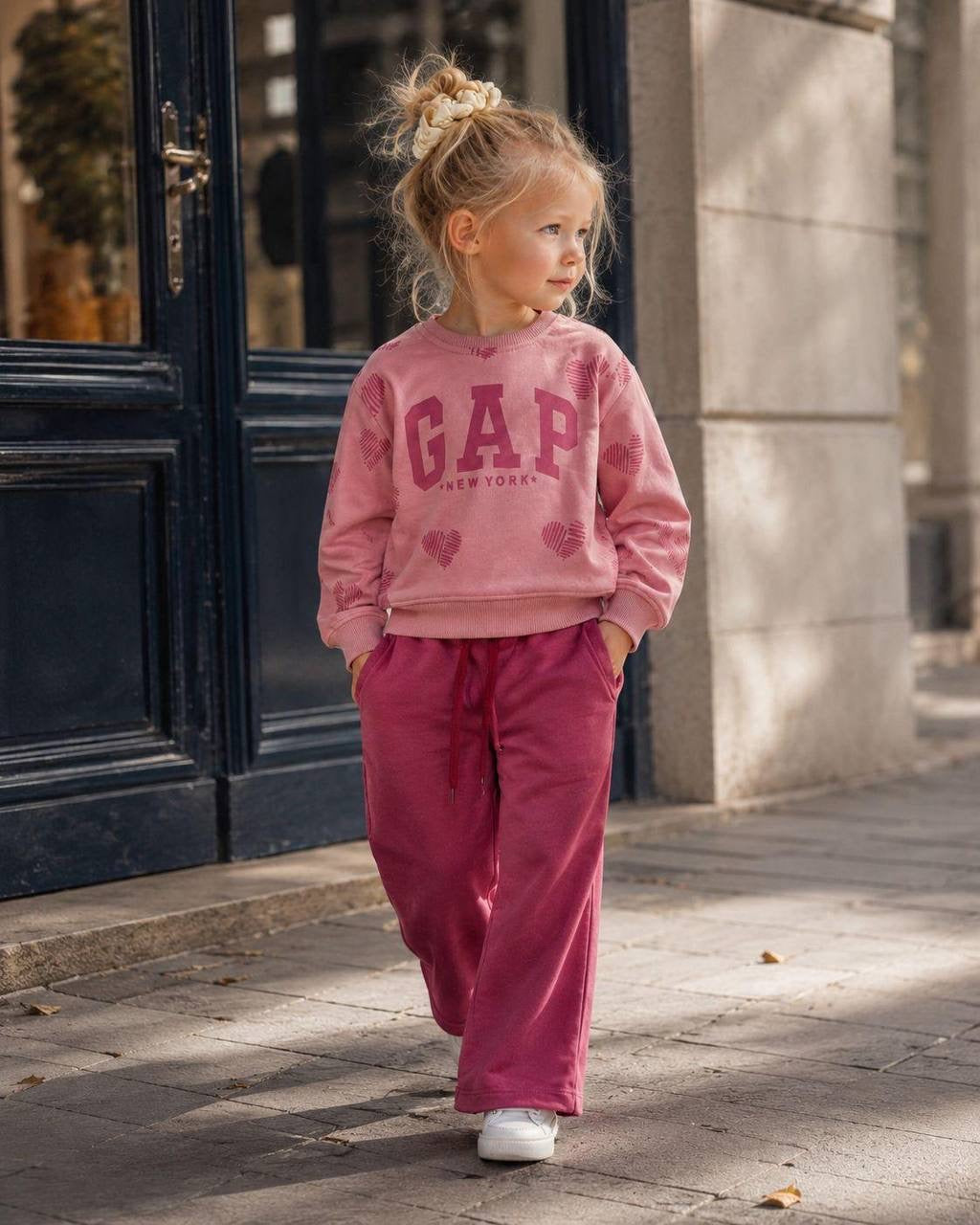 Gap Wide Leg Hearts Set