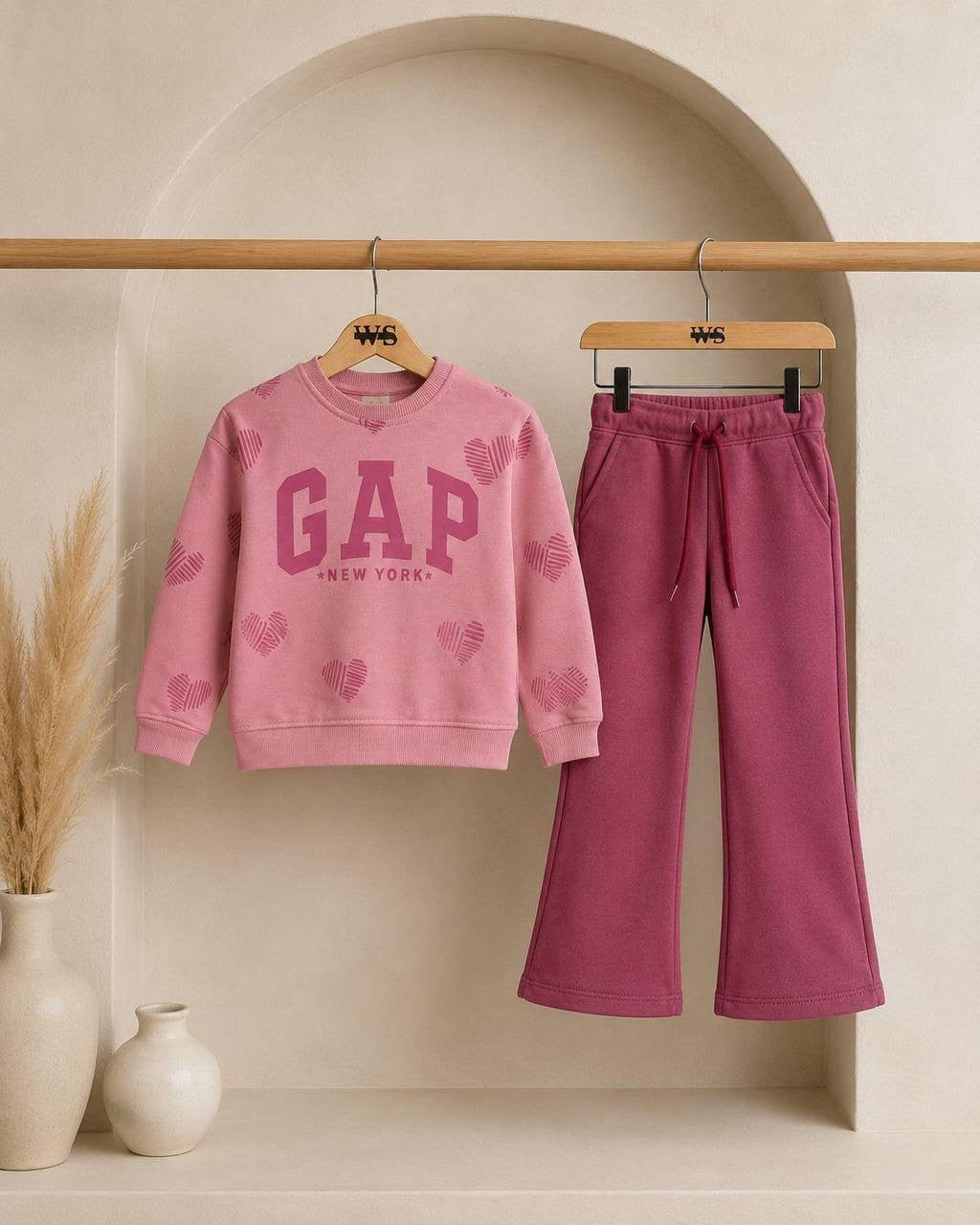 Gap Wide Leg Hearts Set