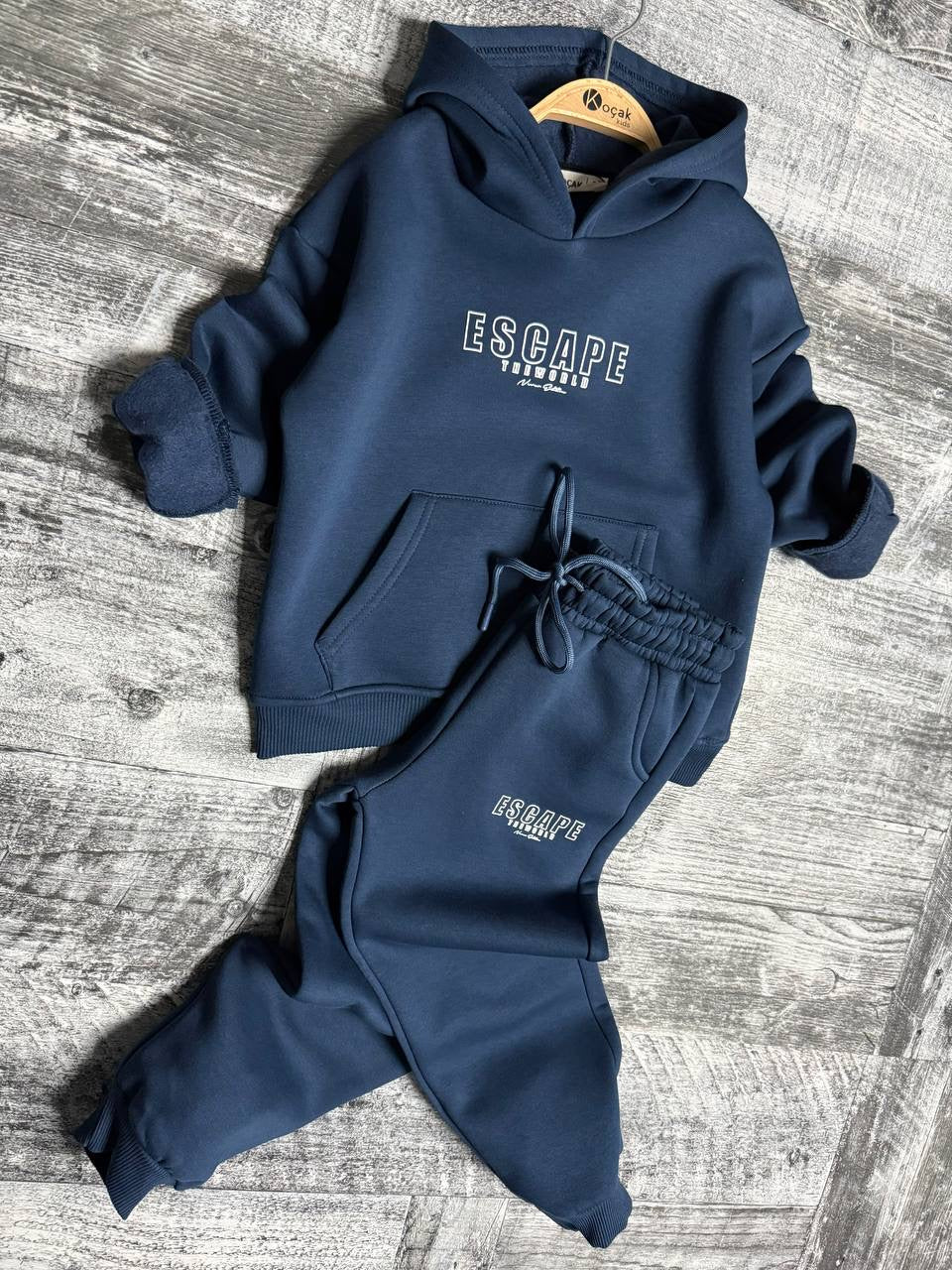 Escape Fleece Hooded Set