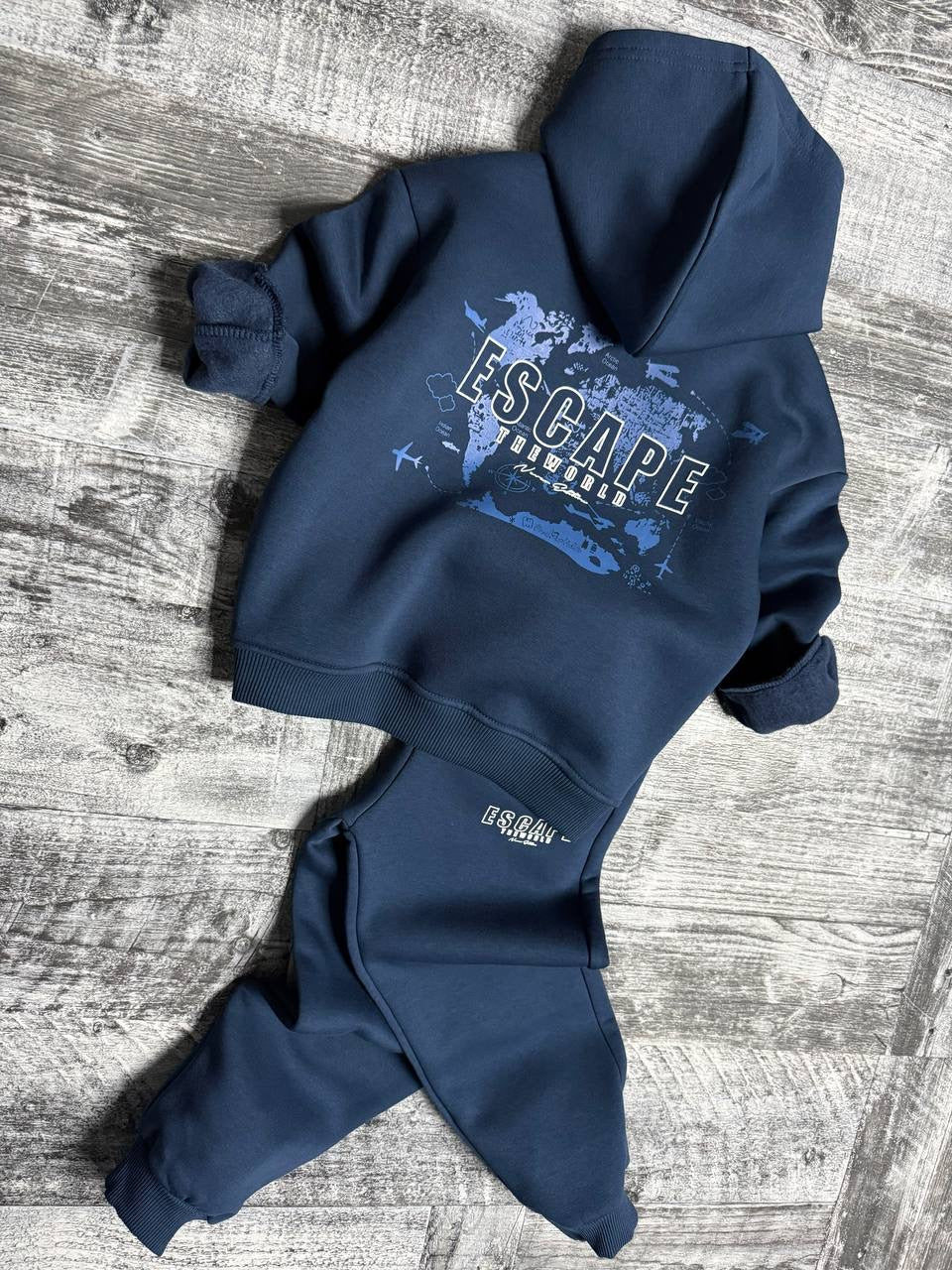 Escape Fleece Hooded Set