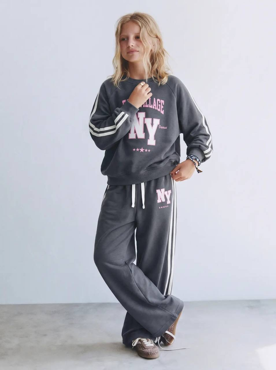 NY Pink & Grey Set
