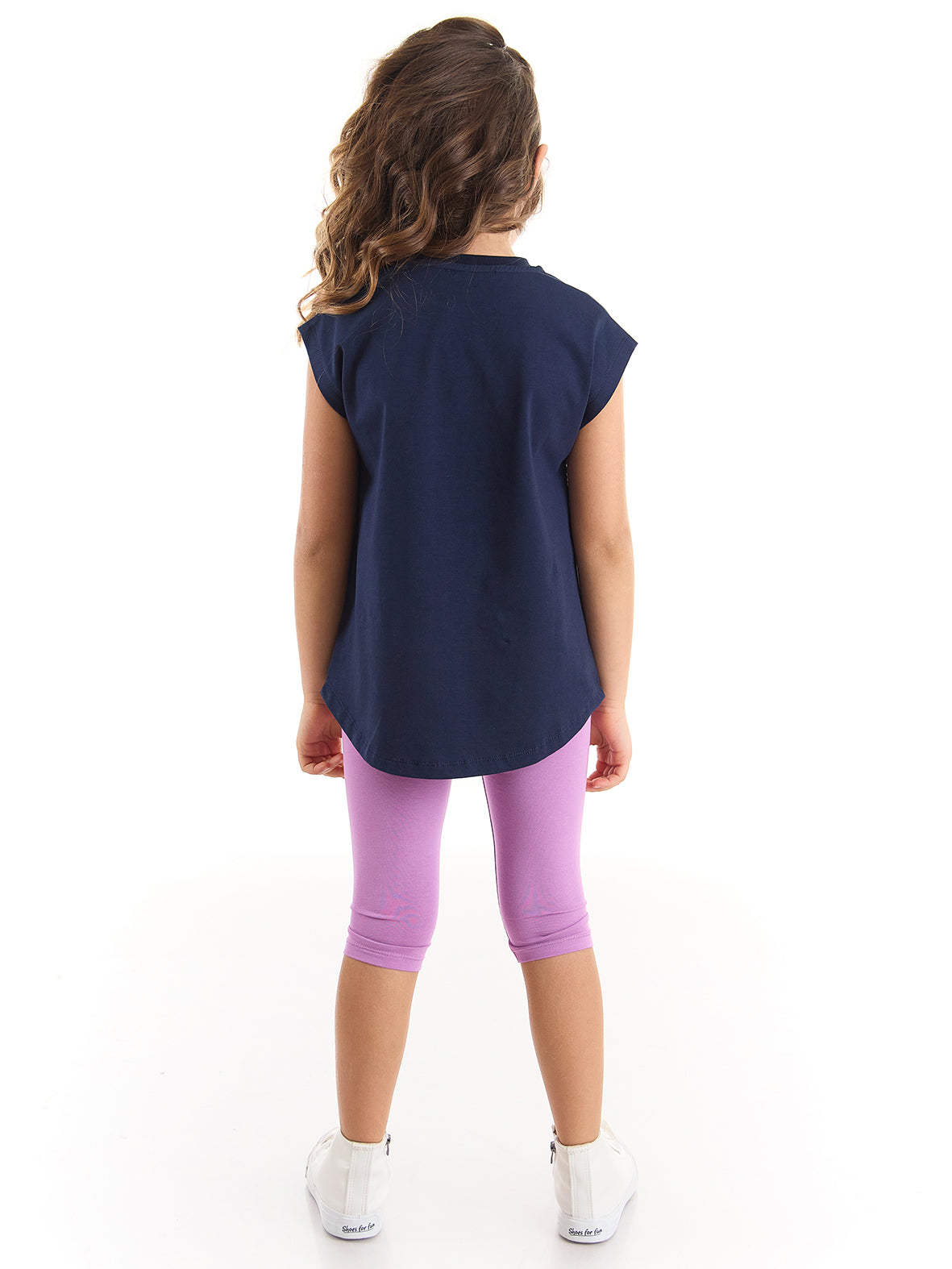Jungle Cat Girl T-shirt & Leggings Set