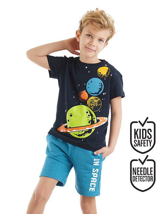 Planets Boy T-shirt & Shorts Set