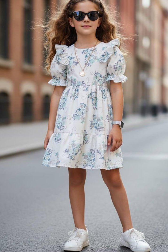 Flowers Dress + Necklace