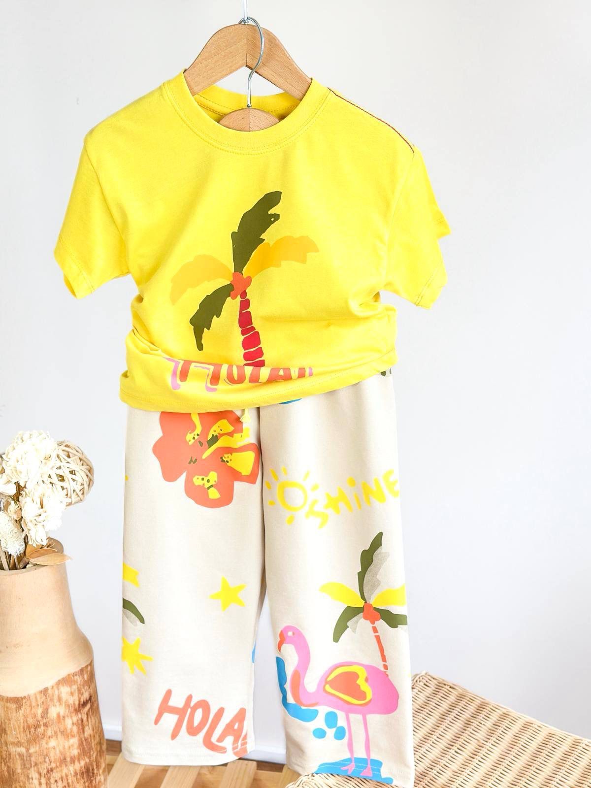 Tropical Flamingo Set ☀️🦩
