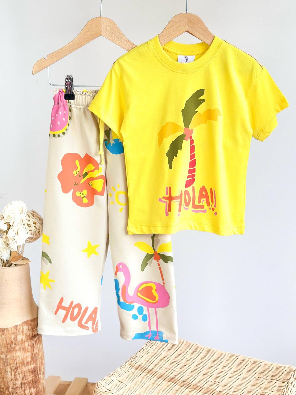 Tropical Flamingo Set ☀️🦩