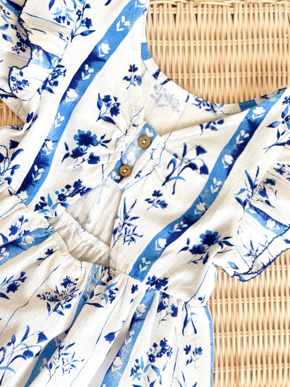 Blue Blossom Dress 💙🤍