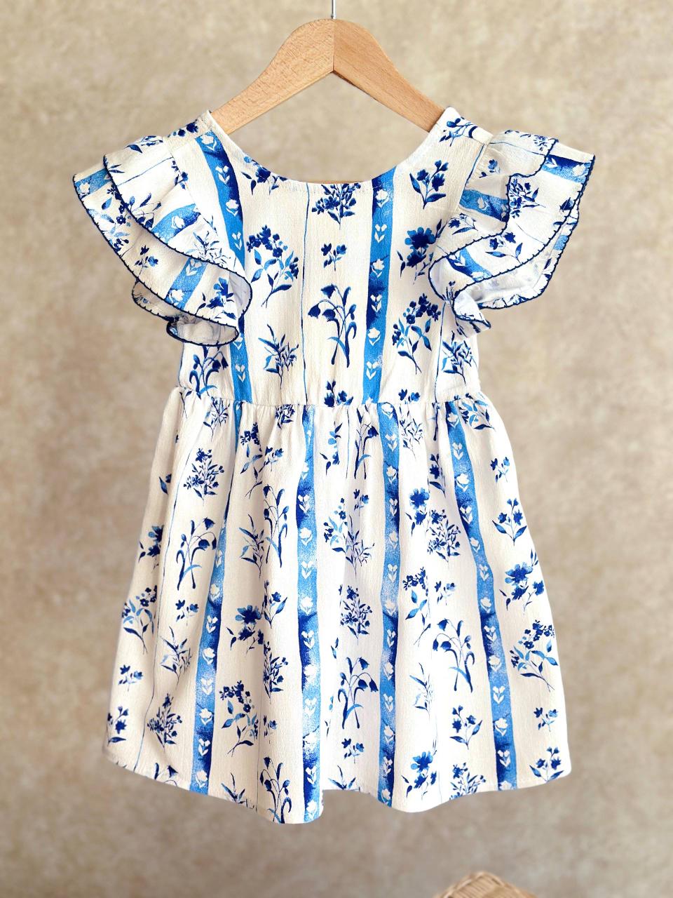 Blue Blossom Dress 💙🤍
