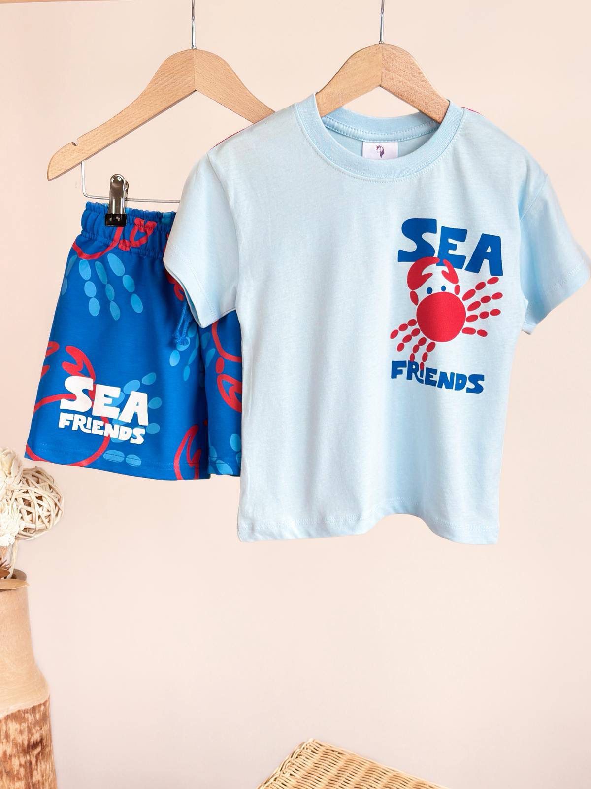 Sea Friends Set 🦀💙