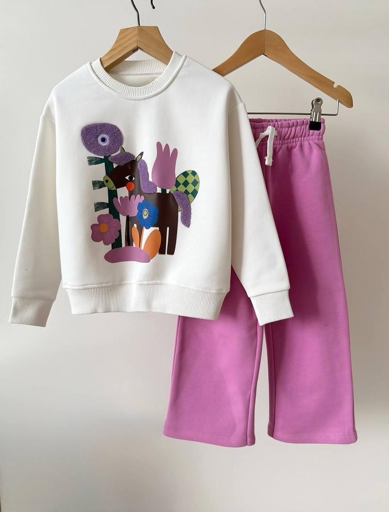 Unicorn Wide Leg Set