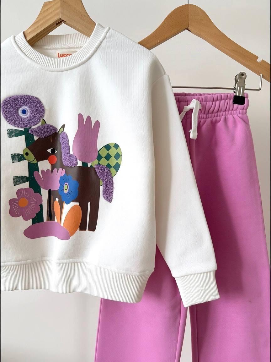 Unicorn Wide Leg Set