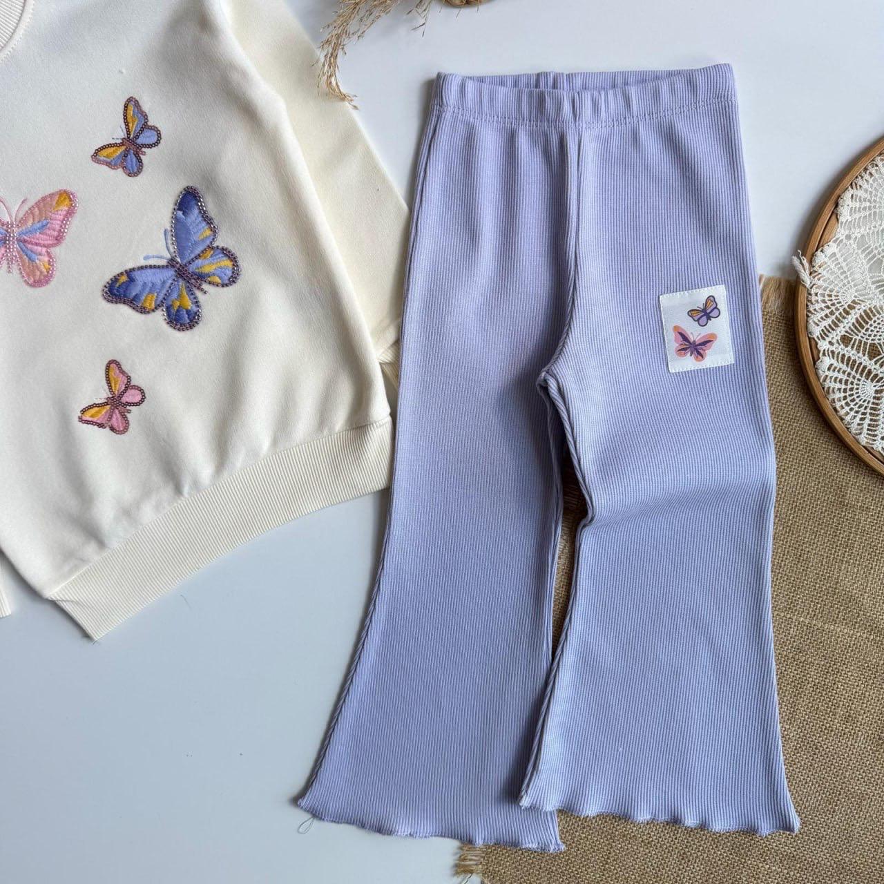 Lilac Butterfly Set