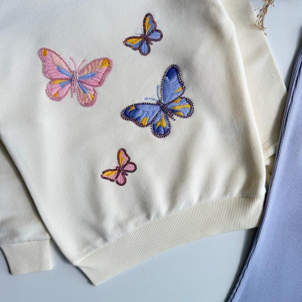 Lilac Butterfly Set