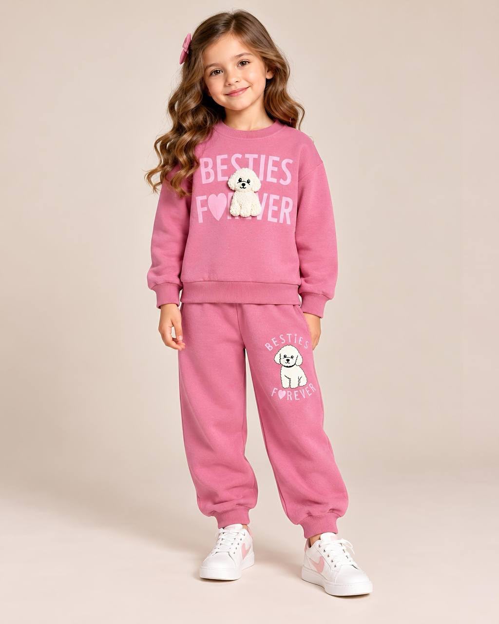 Dark Pink Besties Forever Set