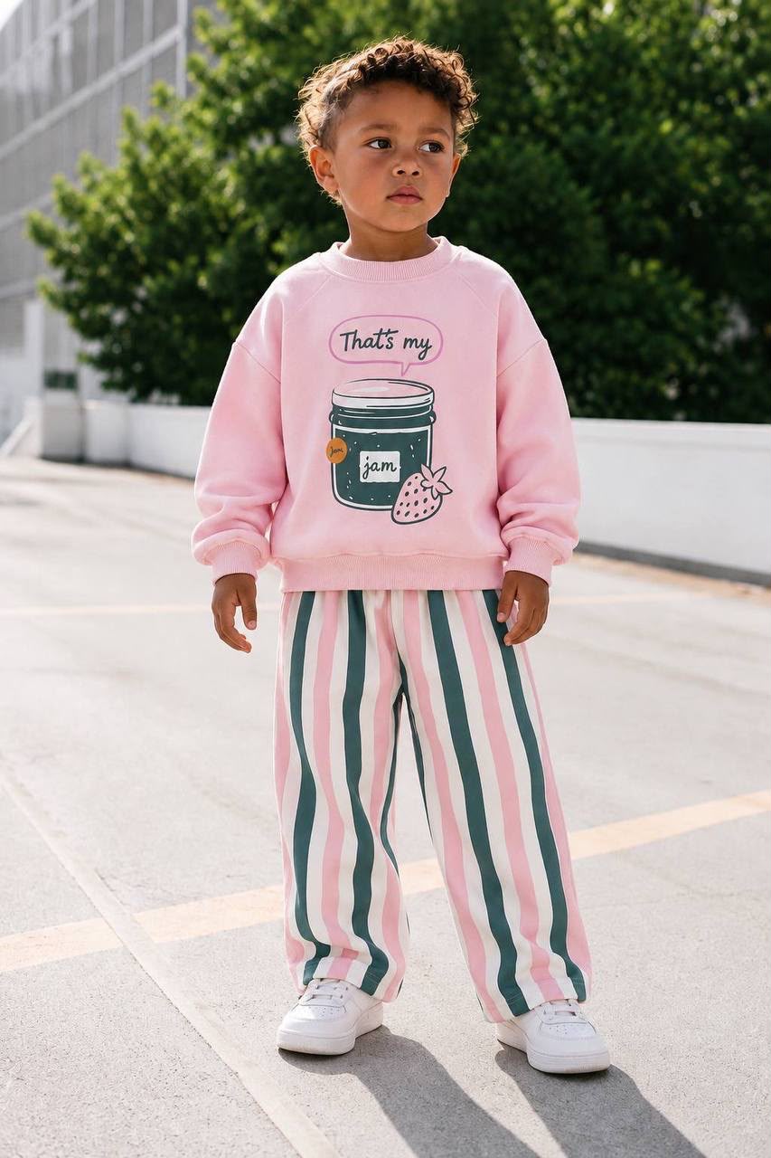 Jam Pink & Green Set