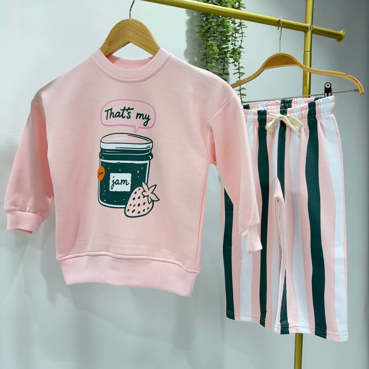 Jam Pink & Green Set