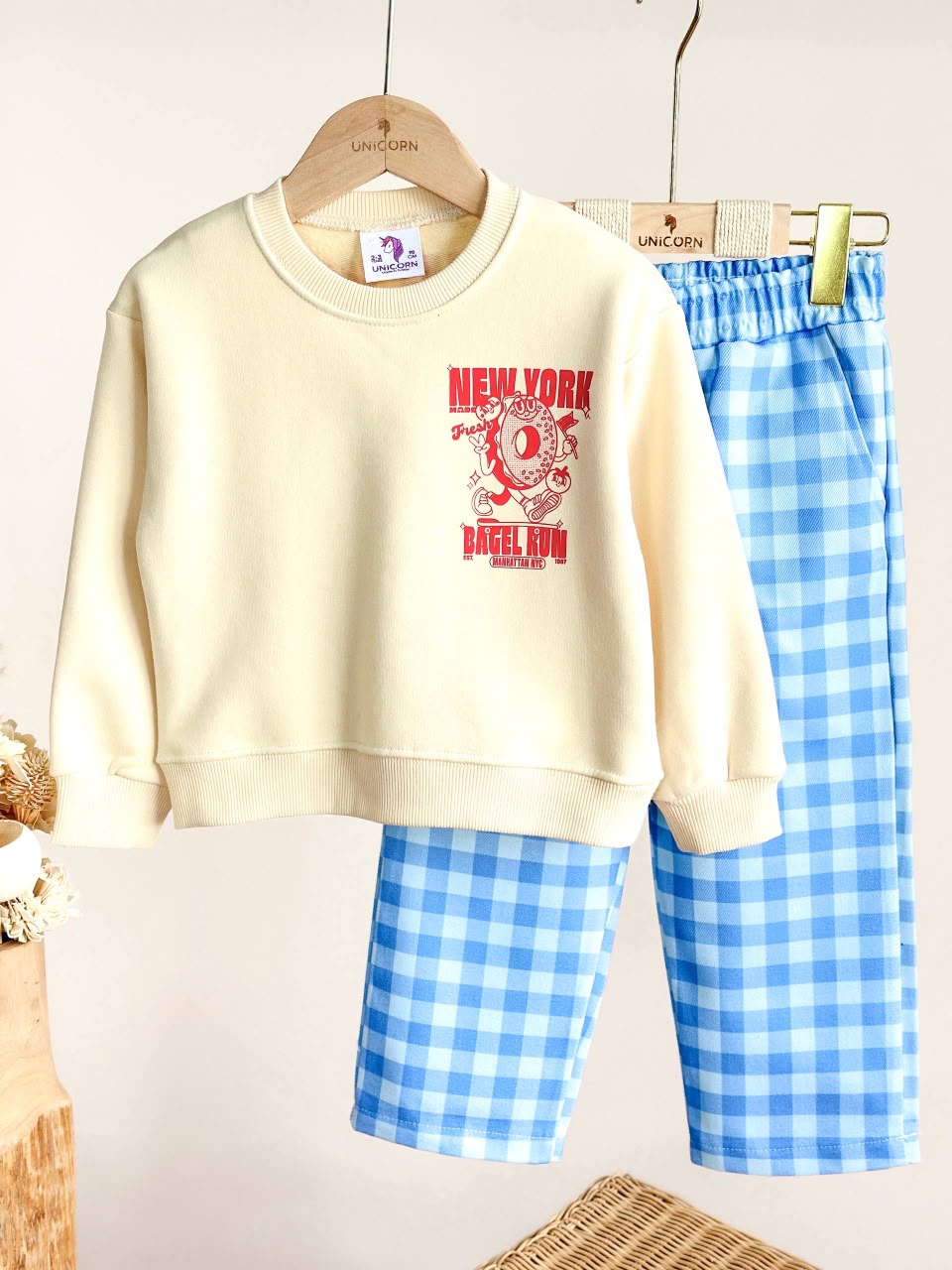 New York Bagel Denim Set