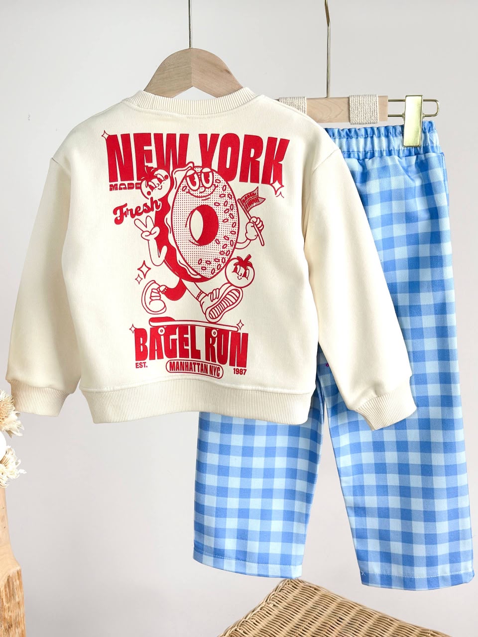 New York Bagel Denim Set