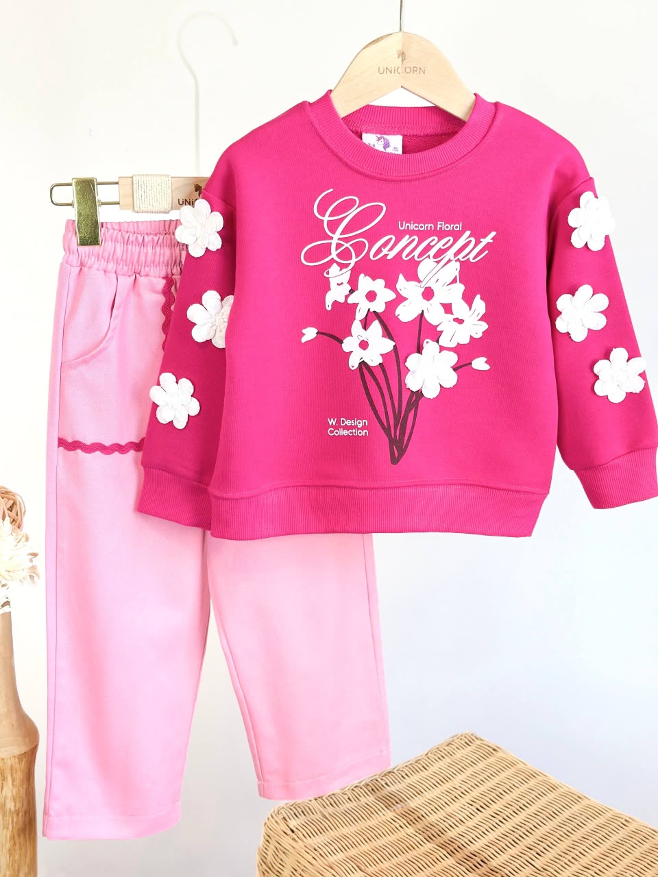 Denim Floral Concept Set