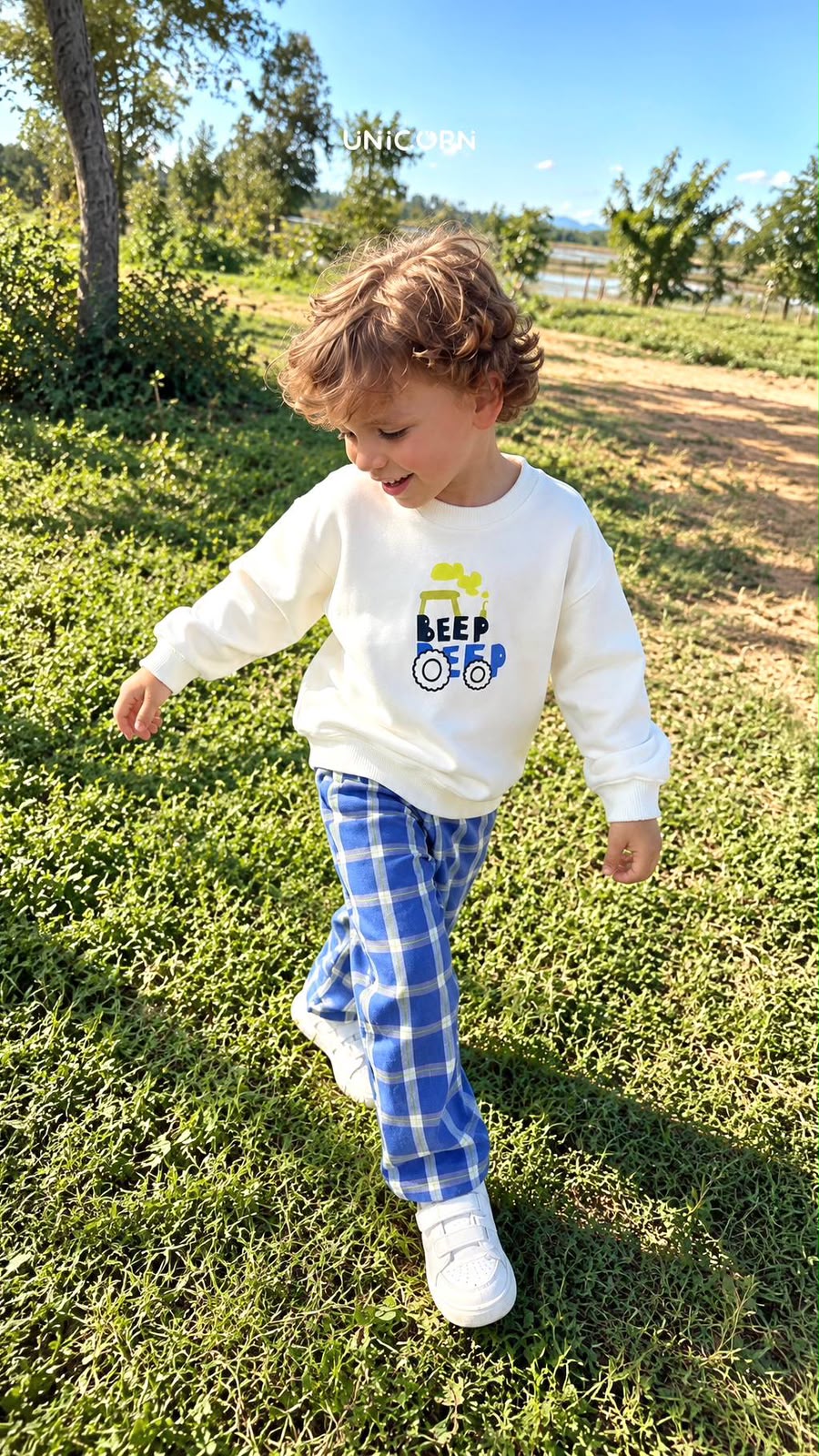 Beep Beep Denim Set