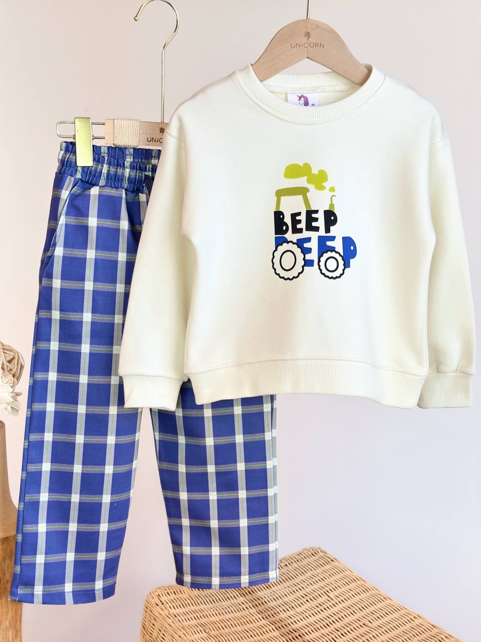 Beep Beep Denim Set
