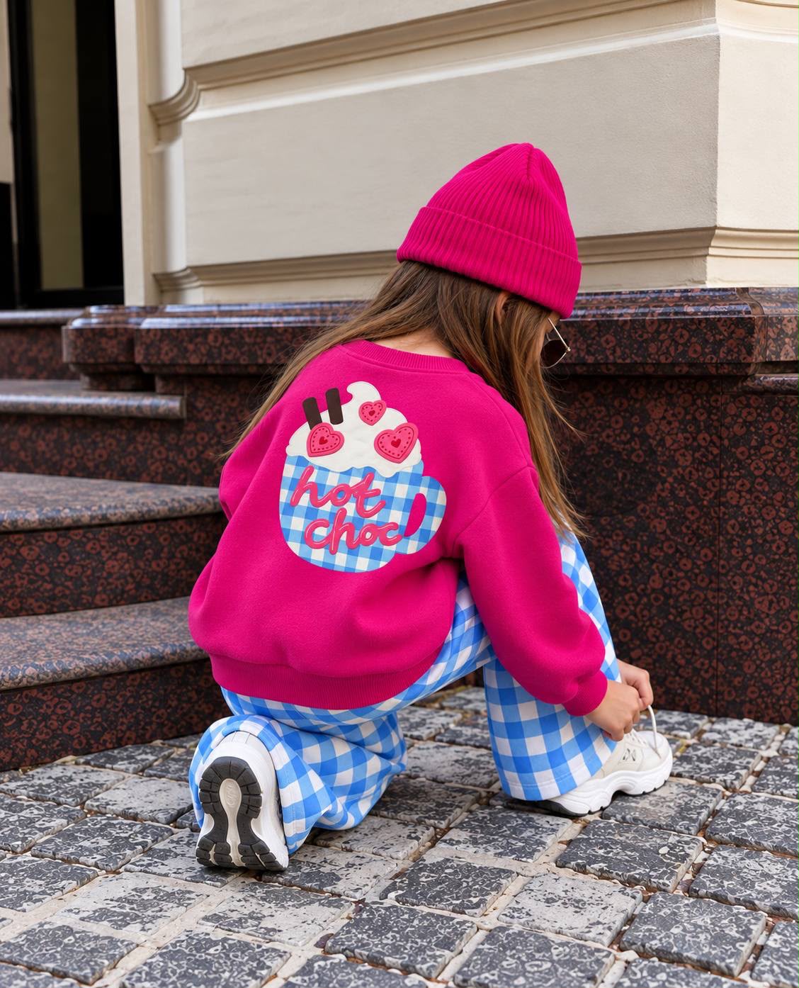 Hot Choc Pink & Blue Set