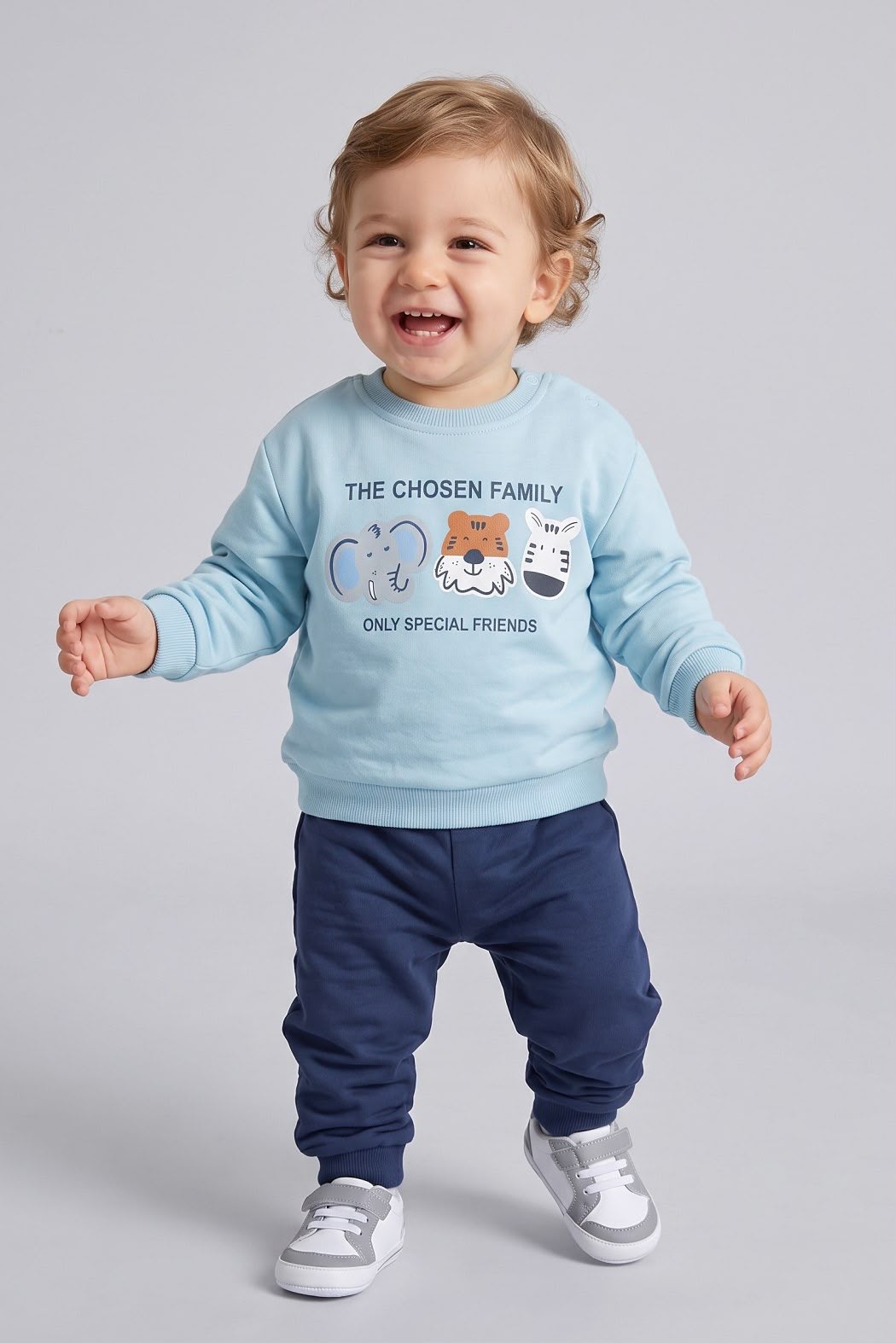 Chosen Family Blue & Navy Set