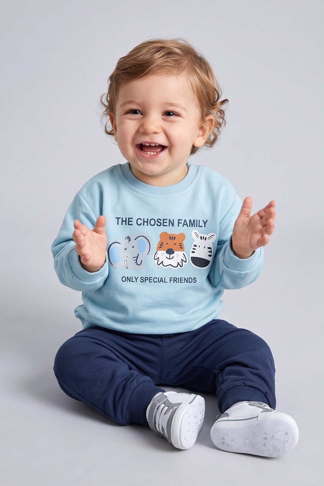 Chosen Family Blue & Navy Set